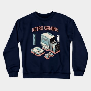 retro gaming club Crewneck Sweatshirt